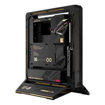 ROG GR20 Edition 20, No PSU, E-ATX, Black, Open-Frame Mid Tower Case