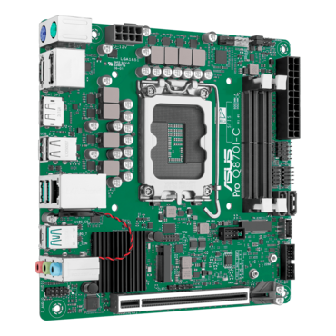 Pro Q870I-C-CSM, Intel® Q870 Chipset, LGA1851, Mini-ITX Motherboard