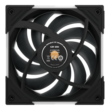 ROG Eurux GR120 ARGB Reverse 120mm, ARGB LEDs, 2200 RPM, 70 CFM, 32 dBA, Cooling Fan