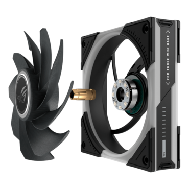 ROG Eurux GR120 ARGB Reverse 3 x 120mm, w/ Controller, ARGB LEDs, 2200 RPM, 70 CFM, 32 dBA, Cooling Fans