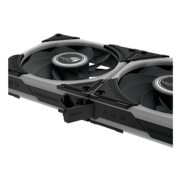 ROG Eurux GR120 ARGB Reverse 3 x 120mm, w/ Controller, ARGB LEDs, 2200 RPM, 70 CFM, 32 dBA, Cooling Fans