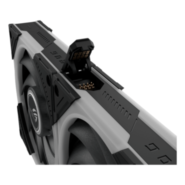 ROG Eurux GR120 ARGB Reverse 3 x 120mm, w/ Controller, ARGB LEDs, 2200 RPM, 70 CFM, 32 dBA, Cooling Fans
