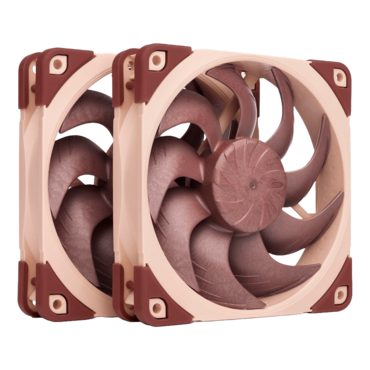 NF-A12x25 G2 PWM Sx2-PP 2 x 120mm, 1800 RPM, 107.3 CFM, 22.5 dBA, Cooling Fans