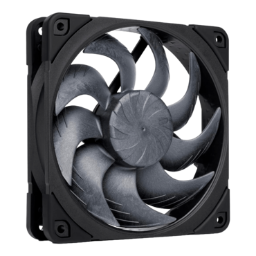 NF-A12x25 G2 PWM chromax.black 120mm, 1800 RPM, 107.3 CFM, 22.5 dBA, Cooling Fan