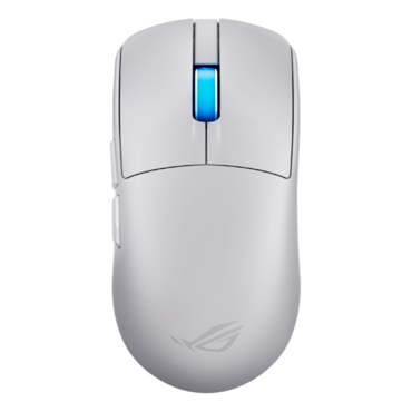 ROG Harpe II Ace, RGB, 42000-dpi, Wired/Bluetooth/Wireless, Moonlight White, Optical Gaming Mouse