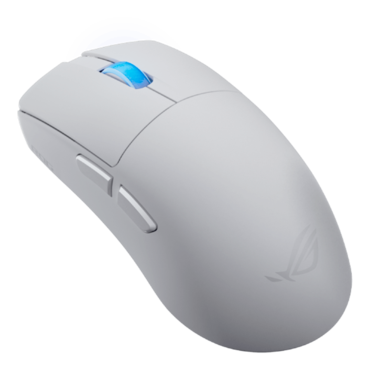 ROG Harpe II Ace, RGB, 42000-dpi, Wired/Bluetooth/Wireless, Moonlight White, Optical Gaming Mouse