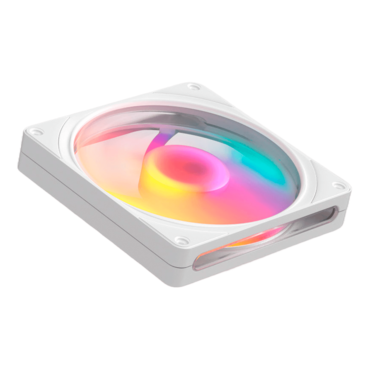 F140 RGB 140mm, White, ARGB LEDs, 2000 RPM, 91.83 CFM, 34.03 dBA, Cooling Fan