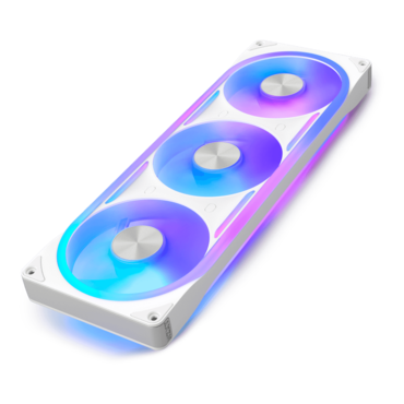 F360U Ultra RGB 3 x 120mm, White, ARGB LEDs, 2250 RPM, 60 CFM, 32.2 dBA, Cooling Fans