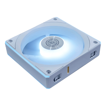 UNI FAN CL FLEX 120 120mm, White, ARGB LEDs, 2100 RPM, 77.34 CFM, 29.8 dBA, Cooling Fan