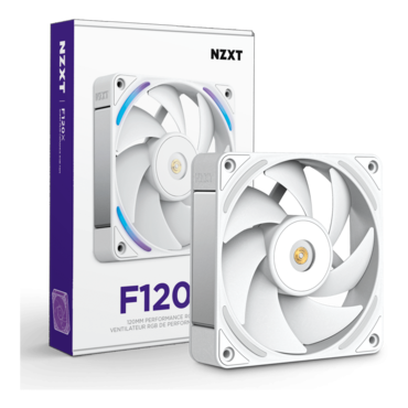 F120X Performance 120mm, White, ARGB LEDs, 3100 RPM, 104 CFM, 41 dBA, Cooling Fan
