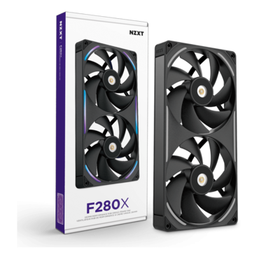 F280X Performance 2 x 140mm, ARGB LEDs, 2400 RPM, 116 CFM, 41 dBA, Cooling Fans