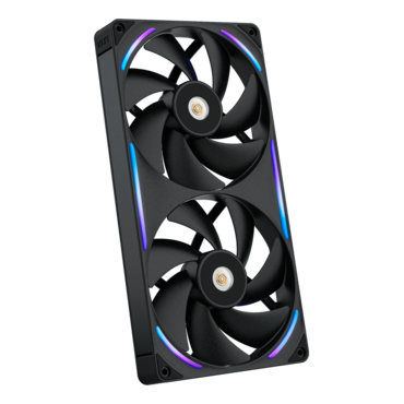 F280X Performance 2 x 140mm, ARGB LEDs, 2400 RPM, 116 CFM, 41 dBA, Cooling Fans