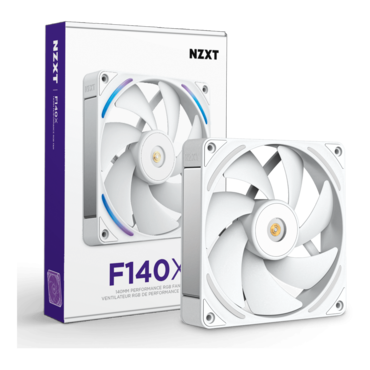 F140X Performance 140mm, White, ARGB LEDs, 2400 RPM, 116 CFM, 41 dBA, Cooling Fan
