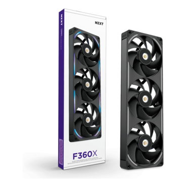F360X Performance 3 x 120mm, ARGB LEDs, 3100 RPM, 104 CFM, 41 dBA, Cooling Fans