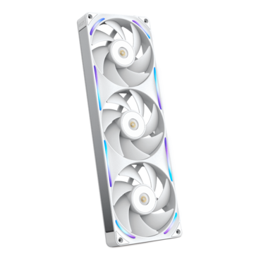F360X Performance 3 x 120mm, White, ARGB LEDs, 3100 RPM, 104 CFM, 41 dBA, Cooling Fans