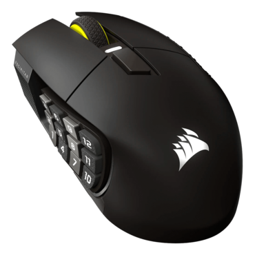 SCIMITAR ELITE WIRELESS SE MMO, 33000-dpi, Wired/Bluetooth/Wireless, Gun Metal, Optical Gaming Mouse