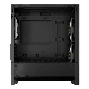 AURA GC15M ARGB, Tempered Glass, No PSU, microATX, Black, Mid Tower Case