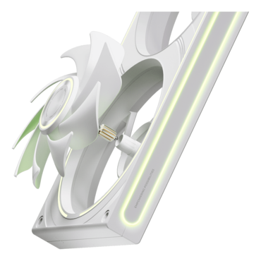 FOBR ARGB 360 3 x 120mm, White, ARGB LEDs, 2100 RPM, 70.8 CFM, 29.2 dBA, Cooling Fans