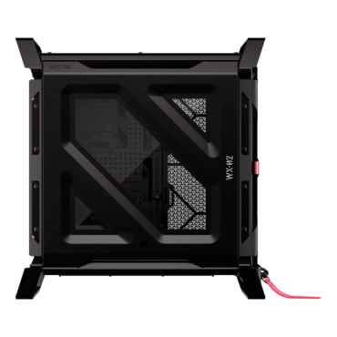 WARTHOG RS Airflow, Tempered Glass, No PSU, E-ATX, Black, Mid Tower Case