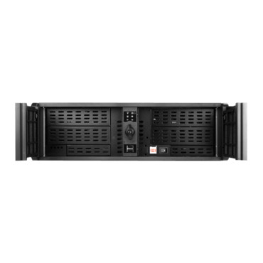 D Storm D-300L, Black Bezel, 4x 5.25", 3x 3.5" Drive Bays, No PSU, E-ATX, 3U Chassis