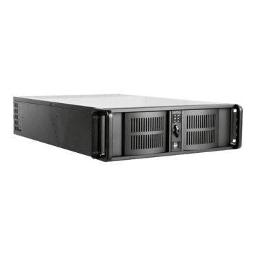 D Storm D-300L, Black Bezel, 4x 5.25&quot;, 3x 3.5&quot; Drive Bays, No PSU, E-ATX, 3U Chassis