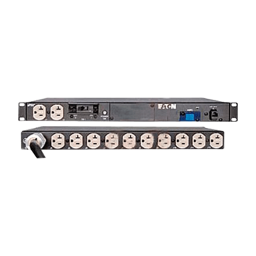 PW103BA1U190 Basic ePDU, 1U Horizontal, 2P 20A / (12) NEMA 5-20R , 110-125V, 50/60Hz, 24A, Black