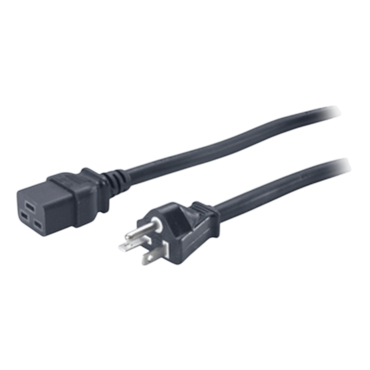 5-20P to C19 Power Cords 20A, 120V, 7.9 ft
