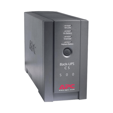 APC BK500BLK, 500 VA/300 W, Sine Wave, Tower UPS