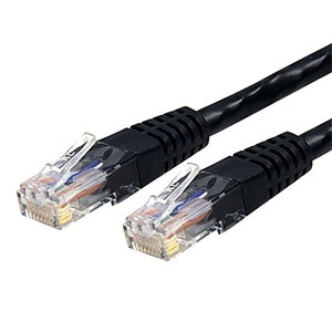 6-ft Black UTP Network Patch Cable, Cat 6, ETL Verified