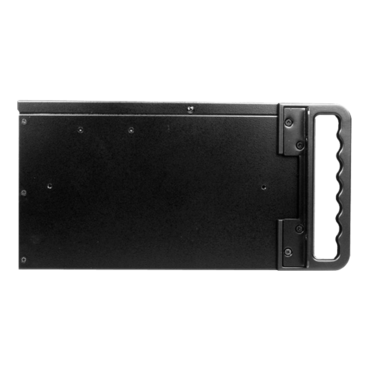 D Storm D-400S3, Black Bezel, 1x Slim 5.25", 3x 3.5" Drive Bays, No PSU, ATX, Black, 4U Chassis