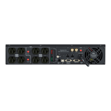 Smart App LCD OR2200LCDRTXL2U, 2100 VA/1650 W, Simulated Sine Wave, 2U Rackmount/Tower UPS