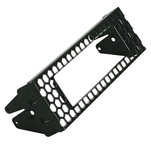 5.25" Black Face Plate for Nine Hundred Two Antec Case w/ Mesh, Aluminum