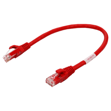 1ft Cat6 Snagless Unshielded (UTP) Ethernet Network Patch Cable - Red
