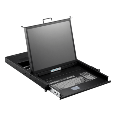 Claytek® WL-21701 17&quot; TFT LCD Rackmount Keyboard Drawer