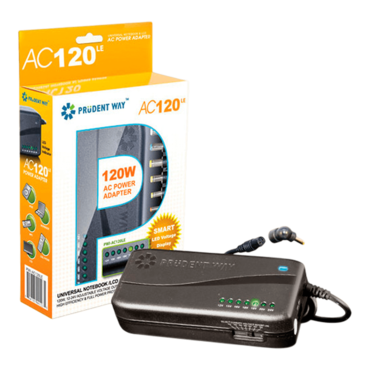 PWI-AC120LE, 120W, Universal AC/DC Notebook Adapter
