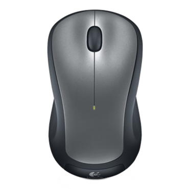 M310, 1000-dpi, Wireless, Dark Grey, Optical Mouse