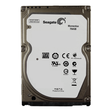 750GB Momentus ST9750420AS, 7200 RPM, SATA 3Gb/s, 16MB cache, 2.5&quot; HDD