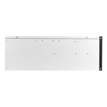 D-416-DT, Black Bezel, 6x 5.25", 2x 3.5" Drive Bays, No PSU, ATX, Black, 4U Chassis