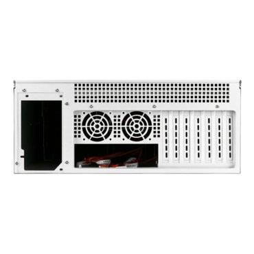 D-416-DT, Black Bezel, 6x 5.25", 2x 3.5" Drive Bays, No PSU, ATX, Black, 4U Chassis