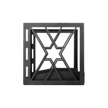 WU-90B, 9U, Wallmount Open Frame Rack