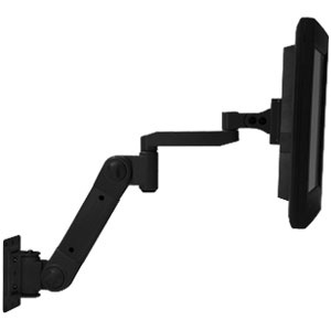 Wall Mount LCD Arm with Heavy Load Extension, Black