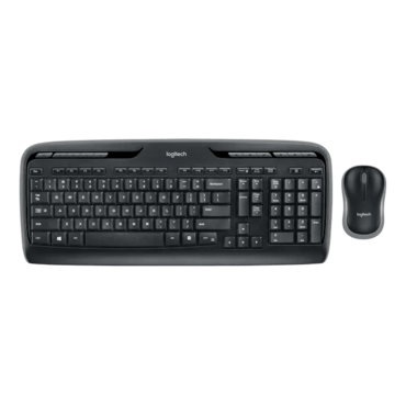 MK320, Wireless, Black, Membrane Standard Keyboard & Mouse