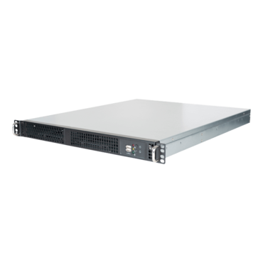 RM-1U1210, 1x 5.25&quot; Bays, No PSU, ATX, Black, 1U Chassis