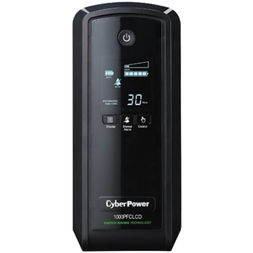 PFC Sinewave CP1000PFCLCD, LCD, 1000 VA/600 W, Sine Wave, Tower UPS