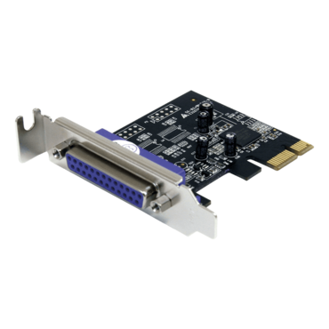 PCI Express to Parallel Adapter Card, PCIe x1, Full-height/Low-profile, Retail