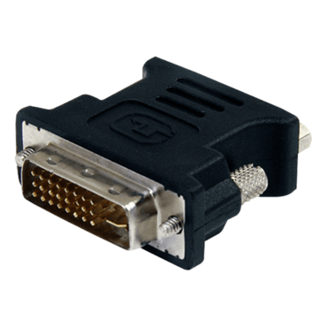 DVIVGAMFBK DVI-I Male to VGA Female Cable Adapter (Black)