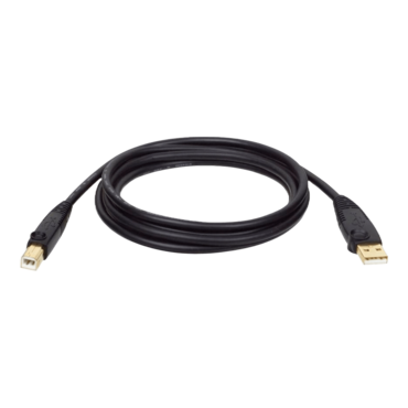 U022-010, USB-A to USB-B Cable, 10 ft
