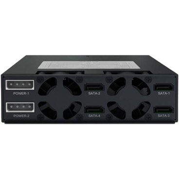 MB994SP-4S, 1x 5.25" to 4x 2.5", SAS/SATA 6Gb/s, SSD/HDD, Black Hot Swap Module