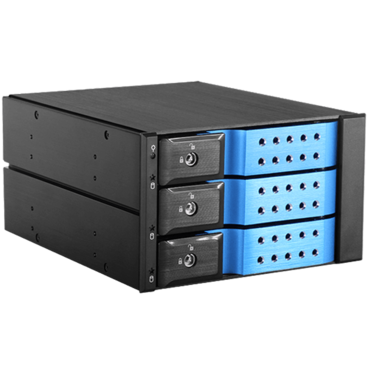 BPN-DE230SS, 2x 5.25&quot; to 3x 3.5&quot;, SAS/SATA 6Gb/s, HDD, Blue Hot Swap Module