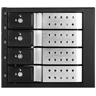 BPN-DE340SS, 3x 5.25" to 4x 3.5", SAS/SATA 6Gb/s, HDD, Silver Hot Swap Module